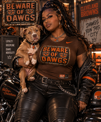 BEWARE OF DAWGS RUSTIC TEE