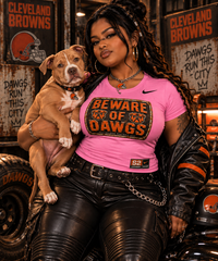 BEWARE OF DAWGS RUSTIC TEE
