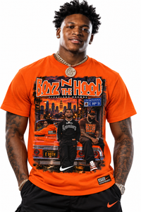 SHEDEUR SANDERS "BOYS N THE HOOD TEE" (THE BONE THUGS TRIBUTE)