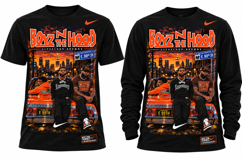 SHEDEUR SANDERS "BOYS N THE HOOD TEE" (THE BONE THUGS TRIBUTE)