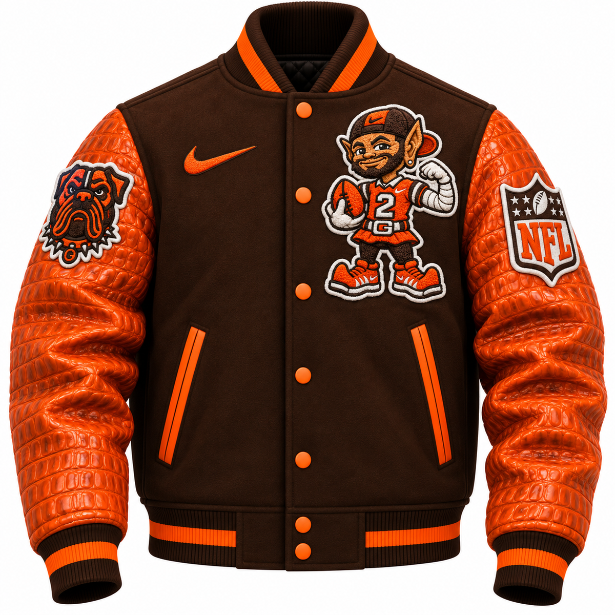 THE LEGENDARY "WOOLYGATER" PREMIUM VARSITY JACKET