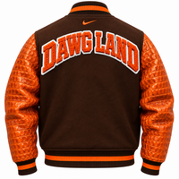 THE EXCLUSIVE SHEDURE SANDERS "WOOLYGATOR" PREMIUM VARSITY JACKET