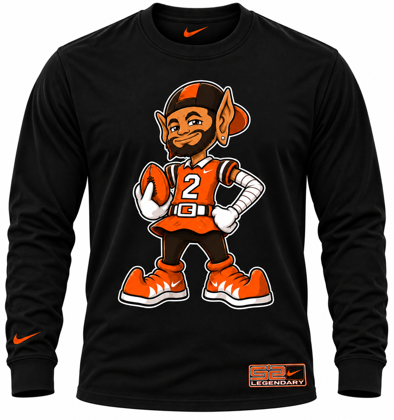 SHEDEUR SANDERS LEGENDARY ELF LONG SLEEVE TEE