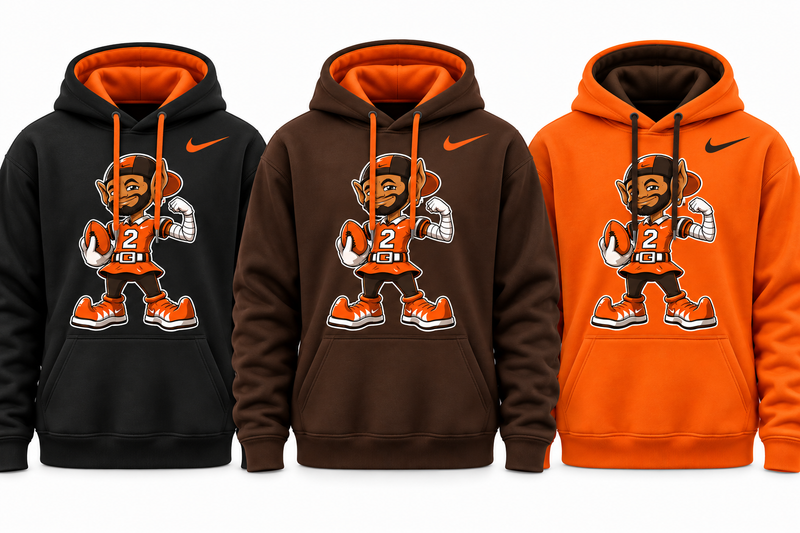 SHEDEUR SANDERS WRIST UP-LEGENDERY ELF HOODIE